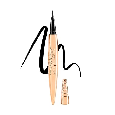 SWISS BEAUTY Ultra Black Liquid Pen Matte Eyeline