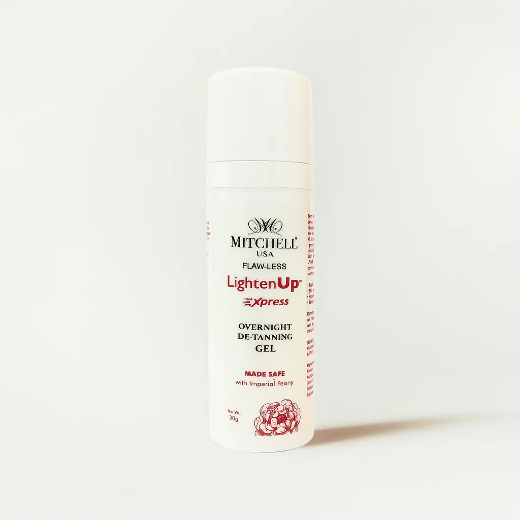 Mitchell FLAW-LESS LightenUp™️ Xpress Overnight De-tanning Gel