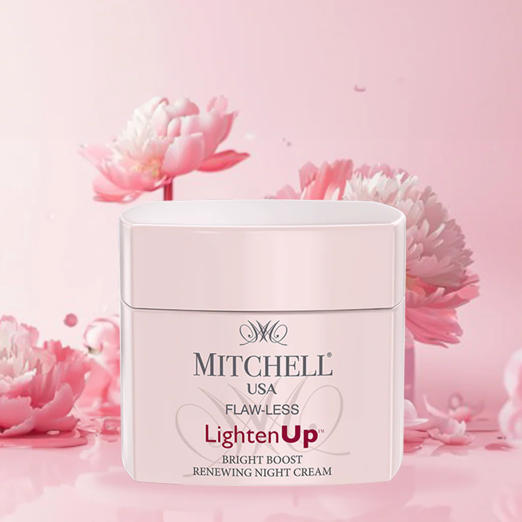 Mitchell FLAW-LESS LightenUp Bright Boost Renewing Night Cream