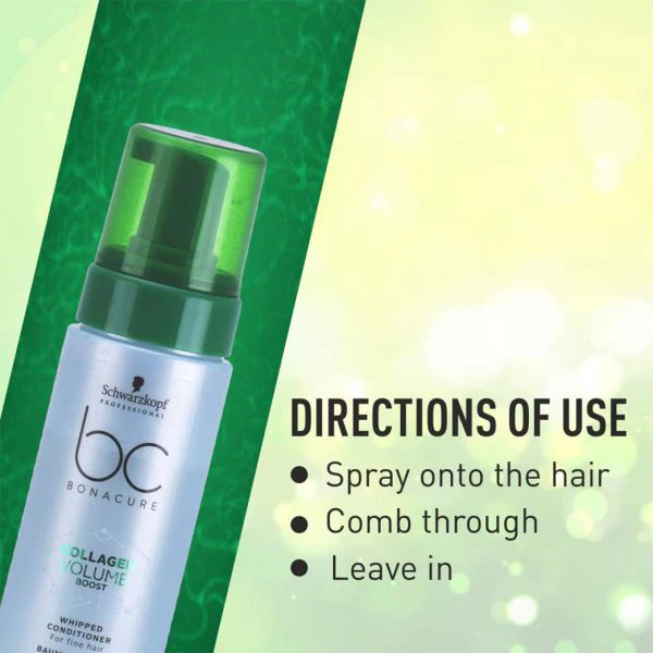 Schwarzkopf Professional BC Bonacure Collagen Volume Boost Whipped Conditioner (150ml) - Image 2