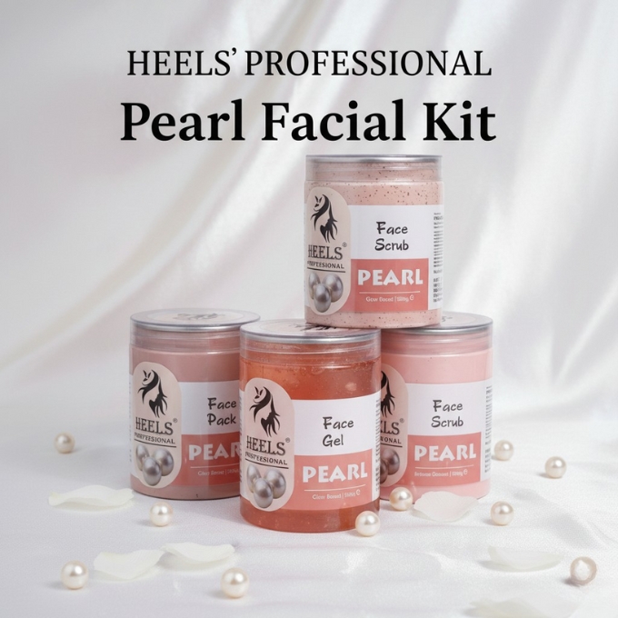 Heels Professional Pearl Facial Kit