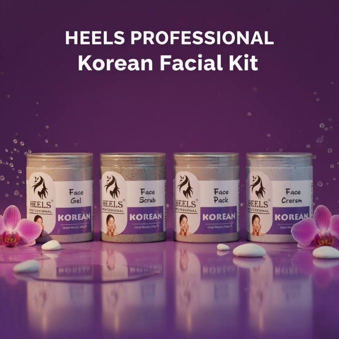 Heels Professional Korean Facial Kit