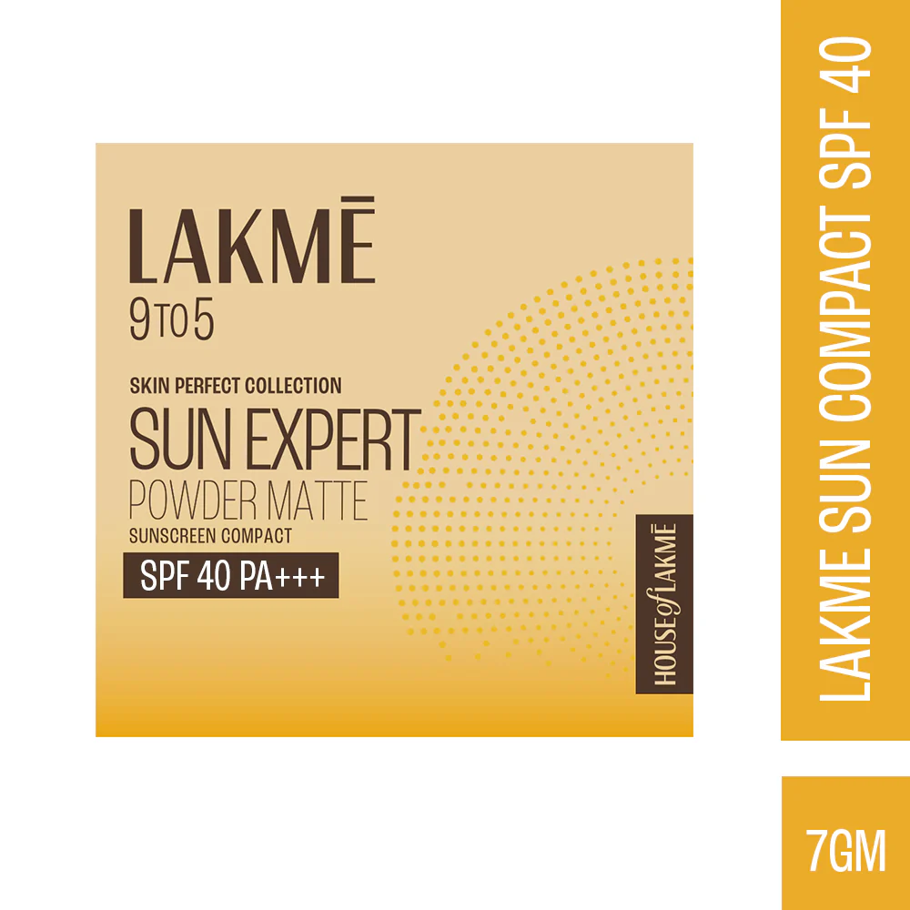 LAKMĒ SUN EXPERT ULTRA MATTE SPF 40 PA+++ COMPACT 7 G