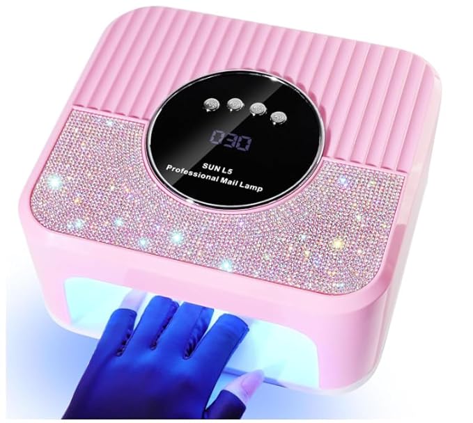 Venalisa 268W U V Light for Gel Nails, LimeGirl Nail Lamp LED Nail Lamp Professional with 4 Timer