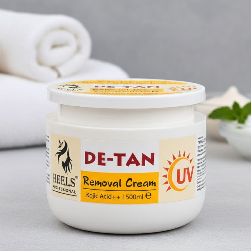 Heels Professional De-Tan Removal cream - 500g