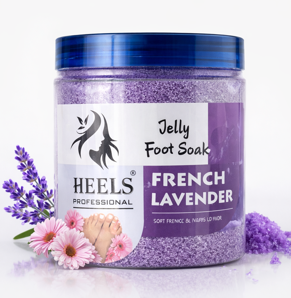 Heels Professional Jelly Foot Soak - Lavender