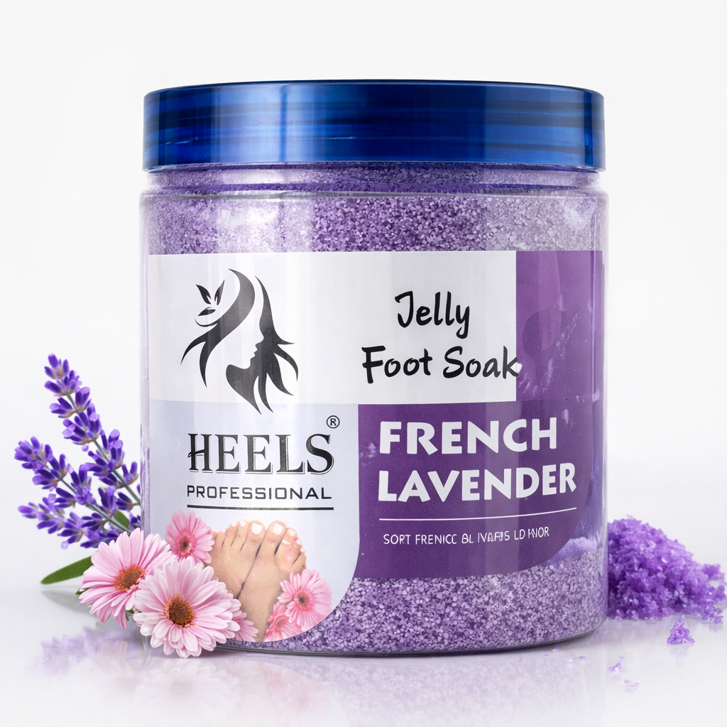 Heels Professional Jelly Foot Soak - Lavender