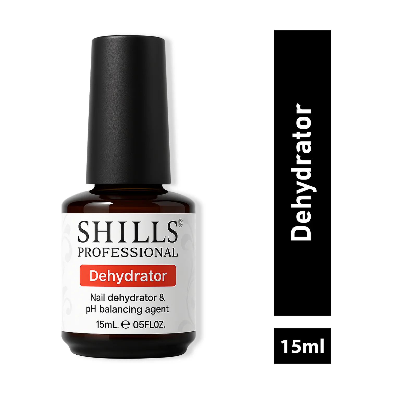 SPDTR_1512x1512 Shills Professional Nail Dehydrator – Nail Prep Solution for Gel & Acrylic Nails, Long-Lasting Adhesion & Oil-Free Finish - Image 1