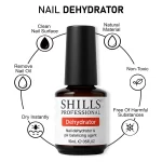 Shills Professional Nail Dehydrator – Nail Prep Solution for Gel & Acrylic Nails, Long-Lasting Adhesion & Oil-Free Finish - Image 2