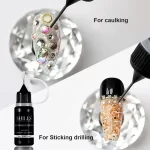 SHILLS Professional Nail Rhinestone Glue 10g – UV LED Soak Off Gel for Crystals, Charms & Nail Art - Image 5