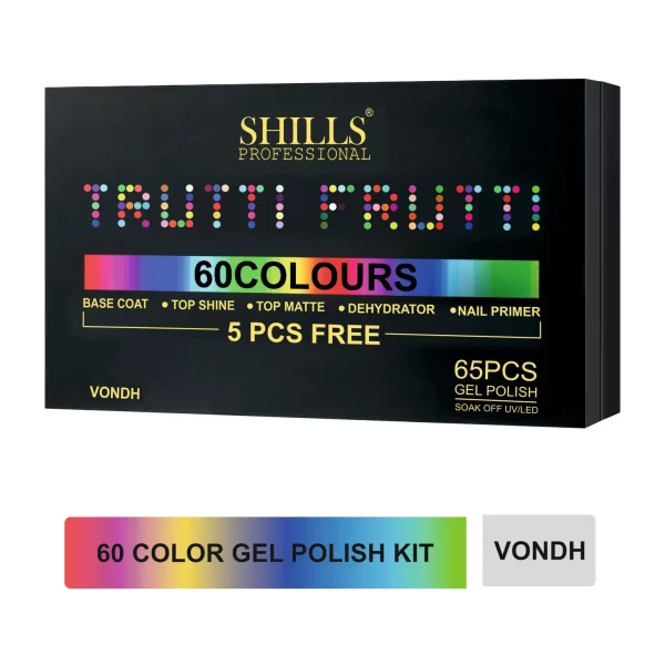 Shills Professional Gel Polish Kit 65 pcs ( Vondh )