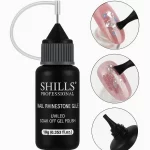 SHILLS Professional Nail Rhinestone Glue 10g – UV LED Soak Off Gel for Crystals, Charms & Nail Art - Image 2