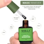 Shills Professional Magic Remover 15ml – Fast Gel Nail Polish Remover | Easy Soak-Off, Non-Toxic, Low Odor - Image 3