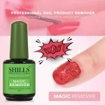 Shills Professional Magic Remover 15ml – Fast Gel Nail Polish Remover | Easy Soak-Off, Non-Toxic, Low Odor - Image 4